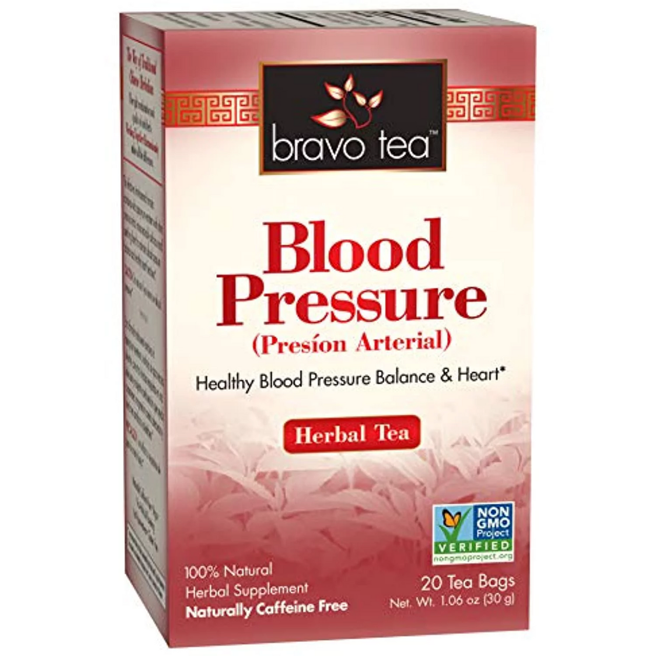 Bravo Teas Blood Pressure Herbal Tea Packets, 20 Ea